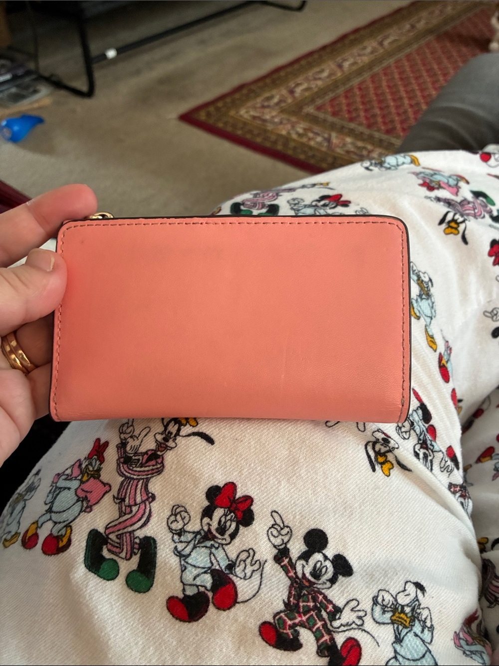Kate Spade—Coral Patch bi-fold Card Holder wallet - Picture 3 of 5